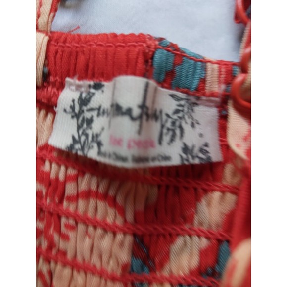 Intimately Free People Heat Wave Printed Maxi Handkerchief Slip Dress Size S - Picture 6 of 11
